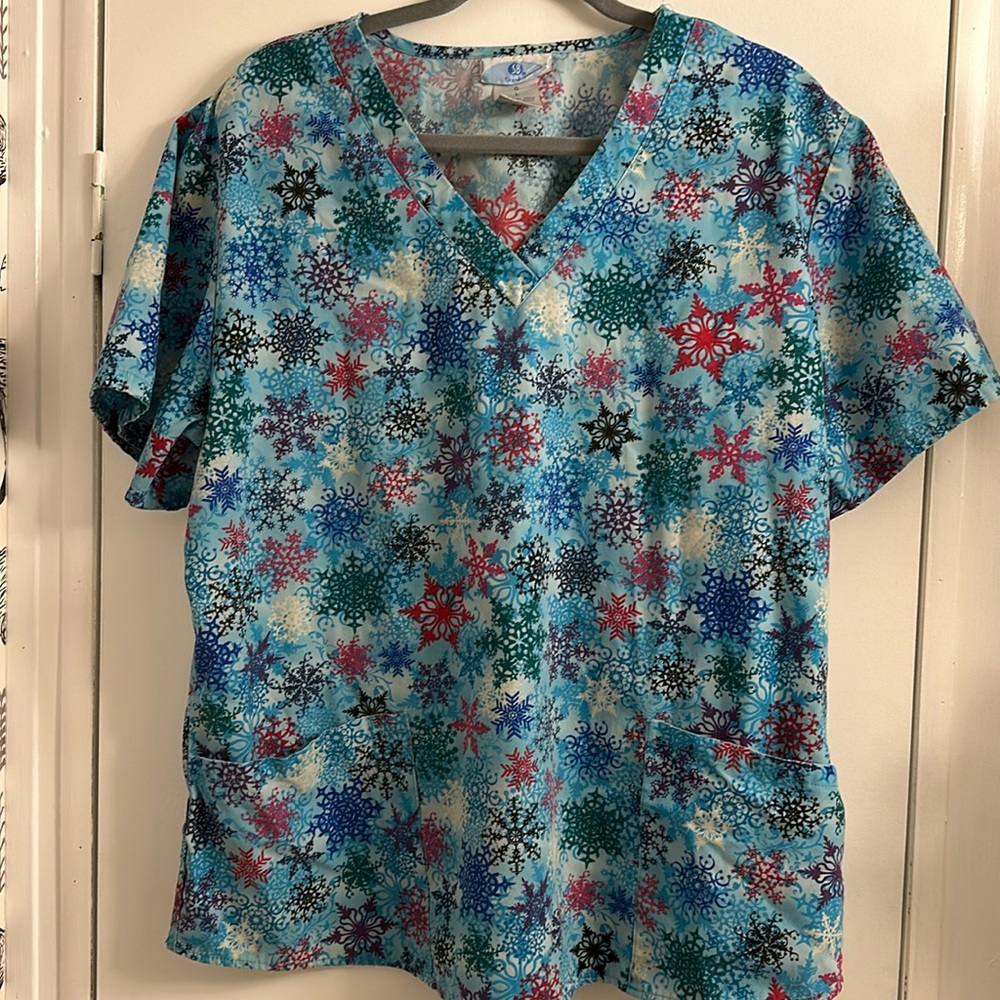 SB Scrub Top Large Winter